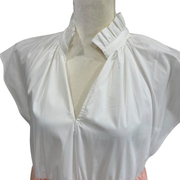 CROSBY by Mollie Burch Small Cap Sleeve Color Block Watts Midi Dress NWT $292 - Picture 4 of 16